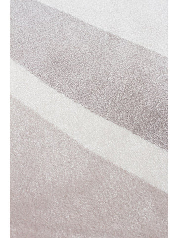 Alfombra de Salón Moderna Monza Art 05 CREAM GREY con Diseño Geométrico, Alta Calidad y Tejido Denso Brillante