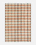 Oasis 100% Wool Handcrafted Kilim CORAL CHECK