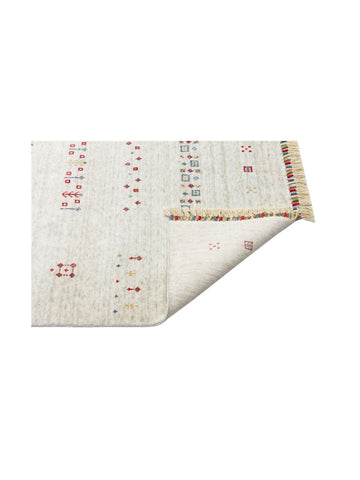 Oushak Carnaval Alfombra Uşak Moderna TENCEL™ 100% Natural, Fácil de Limpiar, Hecha a Mano 06 BEIGE  