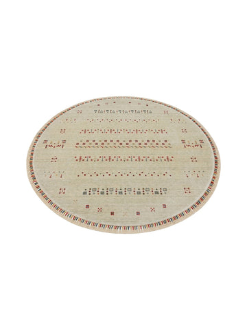 Oushak Carnaval Alfombra Uşak Moderna TENCEL™ 100% Natural, Fácil de Limpiar, Hecha a Mano 06 BEIGE Q  