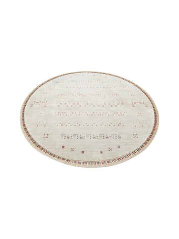 Oushak Carnaval Alfombra Uşak Moderna TENCEL™ 100% Natural, Fácil de Limpiar, Hecha a Mano 06 BEIGE Q  