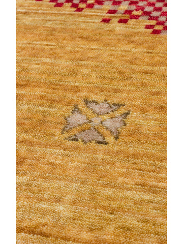 Oushak Carnaval Alfombra Uşak Moderna TENCEL™ 100% Natural, Fácil de Limpiar, Hecha a Mano 07 BEIGE AUTUMN Q  