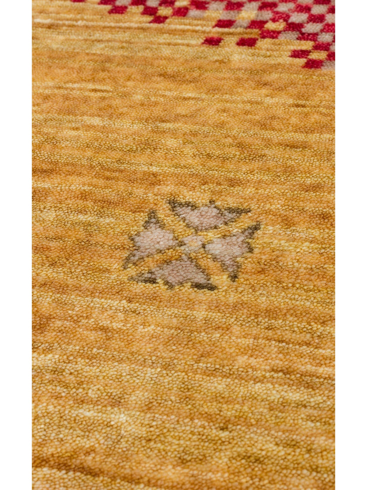 Oushak Carnaval Tapis Uşak Moderne TENCEL™ 100 % Naturel, Facile à Nettoyer, Fait Main 07 BEIGE AUTUMN Q  