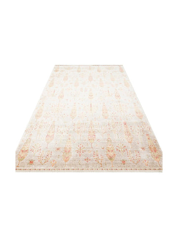 Oushak Carnaval Alfombra Uşak Moderna TENCEL™ 100% Natural, Fácil de Limpiar, Hecha a Mano 08 BEIGE AUTUMN  