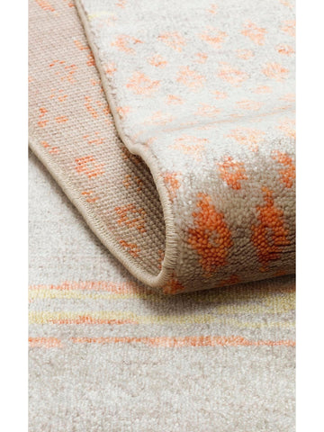 Oushak Carnaval Alfombra Uşak Moderna TENCEL™ 100% Natural, Fácil de Limpiar, Hecha a Mano 15 BEIGE AUTUMN  