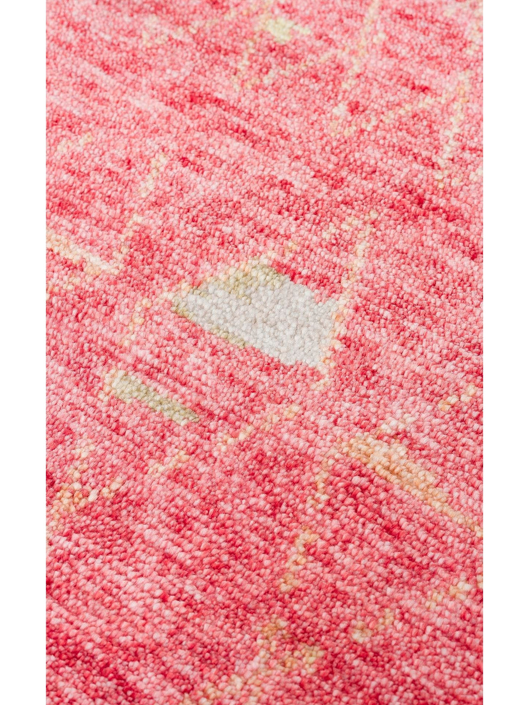 Oushak Carnaval %100 natürlich, leicht zu reinigen, handgefertigt, TENCEL™ moderner Uşak-Teppich 15 RED AUTUMN
