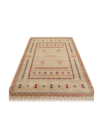 Oushak Carnaval 100% natural, fácil de limpiar, hecho a mano con TENCEL™ alfombra moderna Uşak 20 LIGHT MULTY