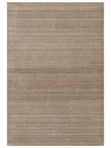 Alfombra tejida a mano de mezcla de lana y TENCEL™ serie Palermo BEIGE