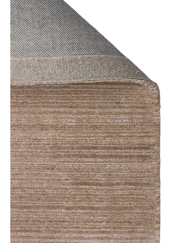 Alfombra tejida a mano de mezcla de lana y TENCEL™ serie Palermo BEIGE