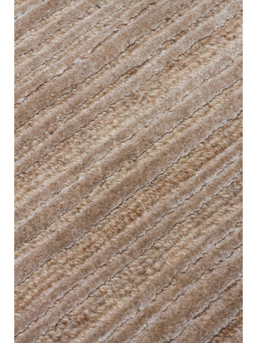Alfombra tejida a mano de mezcla de lana y TENCEL™ serie Palermo BEIGE