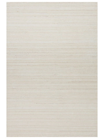 Alfombra tejida a mano de mezcla de lana y TENCEL™ serie Palermo CREAM