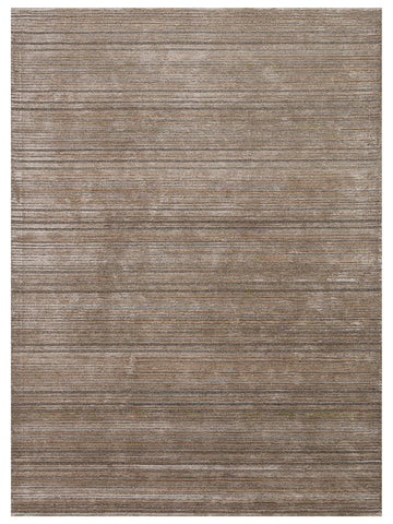 Alfombra tejida a mano de mezcla de lana y TENCEL™ serie Palermo GREY
