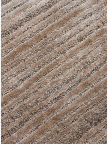 Alfombra tejida a mano de mezcla de lana y TENCEL™ serie Palermo GREY