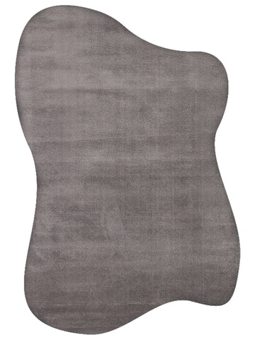 Peace Art Hav Toz Vermez Yumuşak Tuşeli Zarif Shaggy Halı 01 ANTHRACITE - Carpetdocia