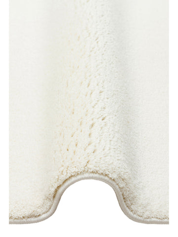 Peace Art Hav Toz Vermez Yumuşak Tuşeli Zarif Shaggy Halı 02 WHITE - Carpetdocia