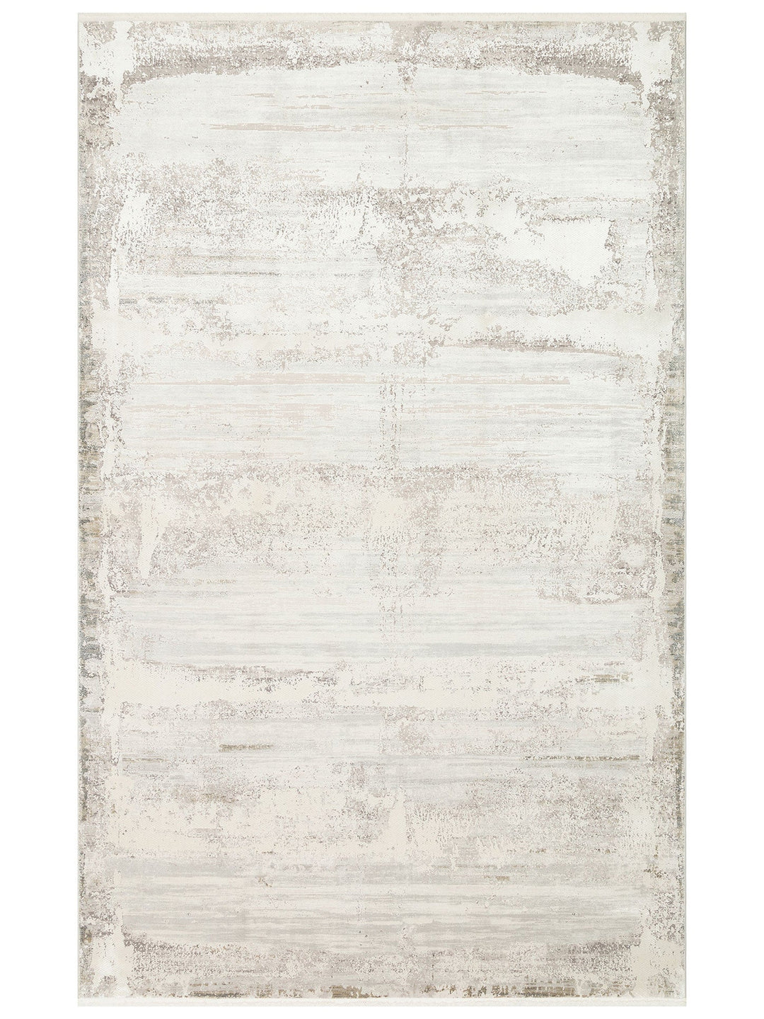 Üsküdar Serisi Yüksek Kaliteli Sık Dokuma Modern Salon Halısı 02 CREAM GREY - Carpetdocia