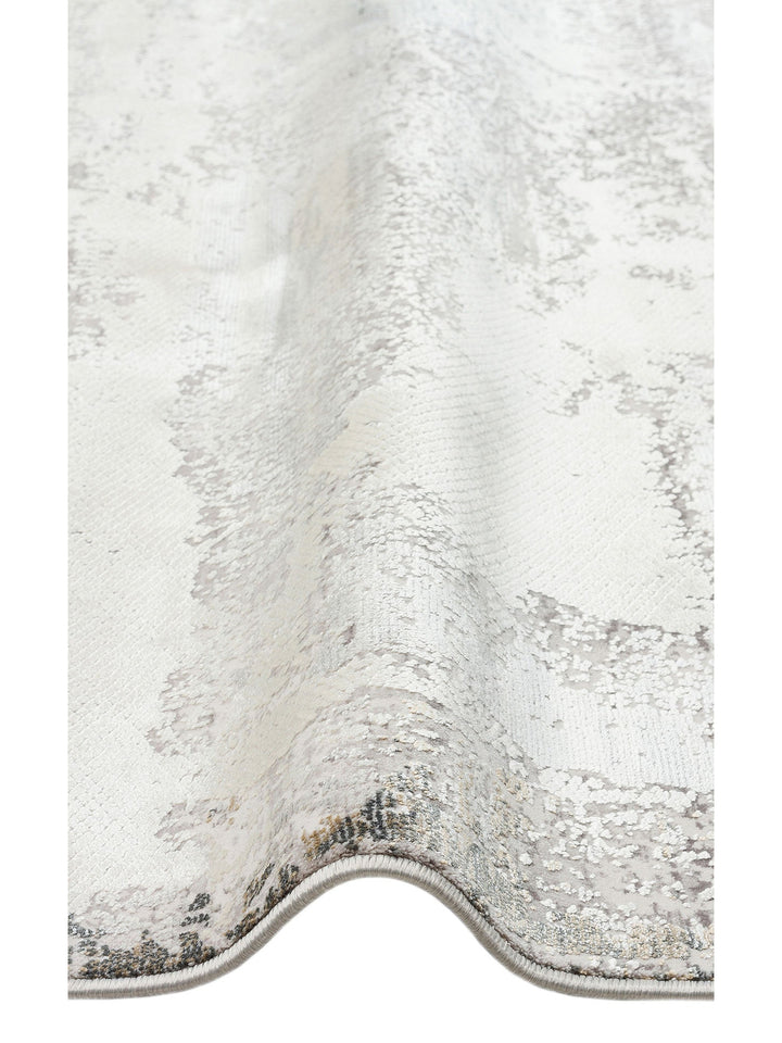 Üsküdar Serisi Yüksek Kaliteli Sık Dokuma Modern Salon Halısı 02 CREAM GREY - Carpetdocia