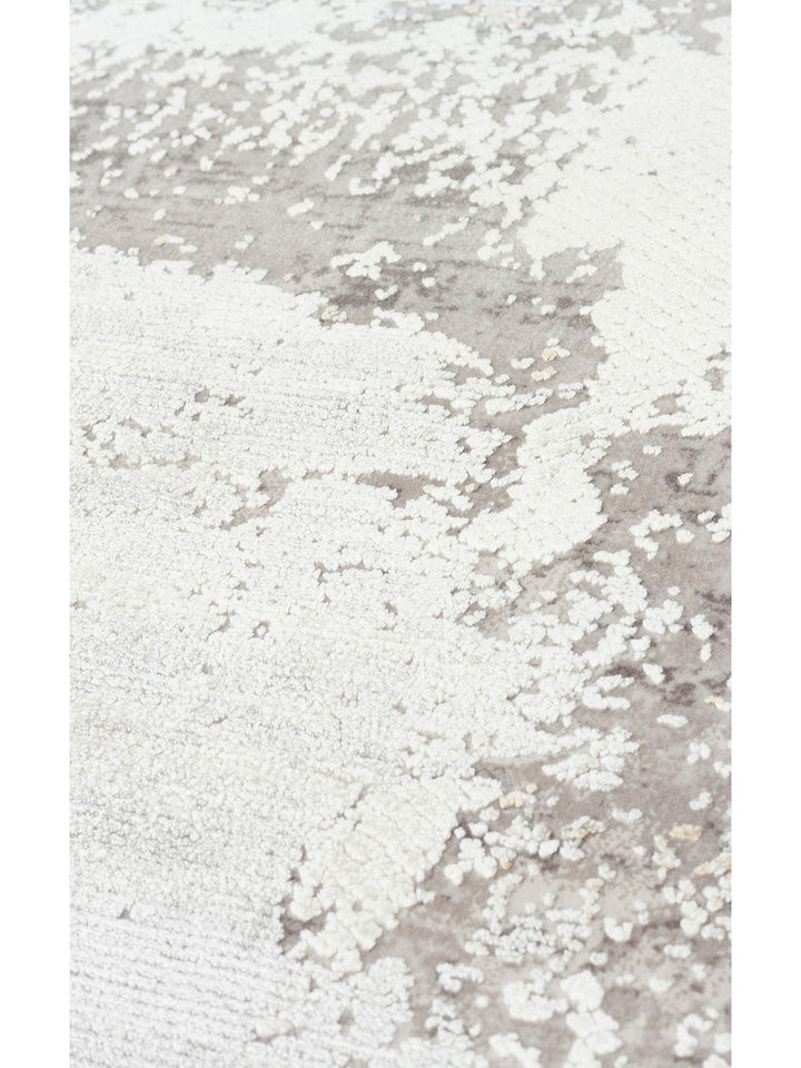 Üsküdar Serisi Yüksek Kaliteli Sık Dokuma Modern Salon Halısı 02 CREAM GREY - Carpetdocia