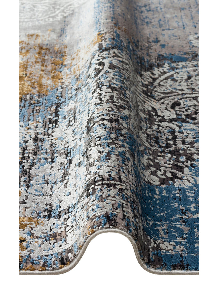 Üsküdar Serisi Yüksek Kaliteli Sık Dokuma Modern Salon Halısı 04 GREY XW - Carpetdocia