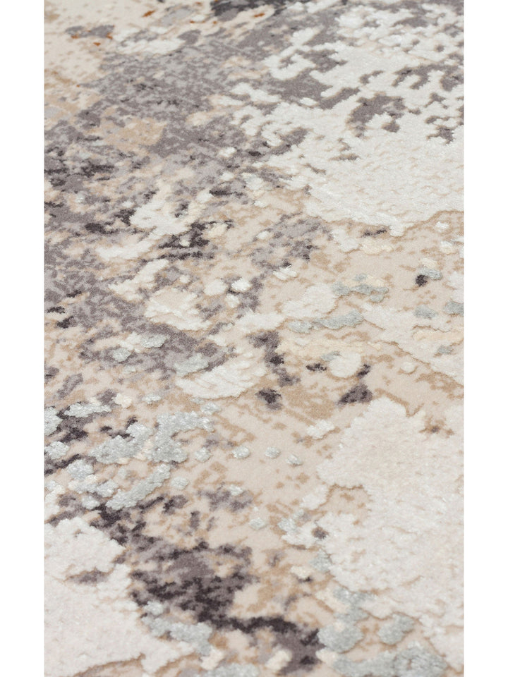 Üsküdar Serisi Yüksek Kaliteli Sık Dokuma Modern Salon Halısı 07 CREAM GOLD XW - Carpetdocia