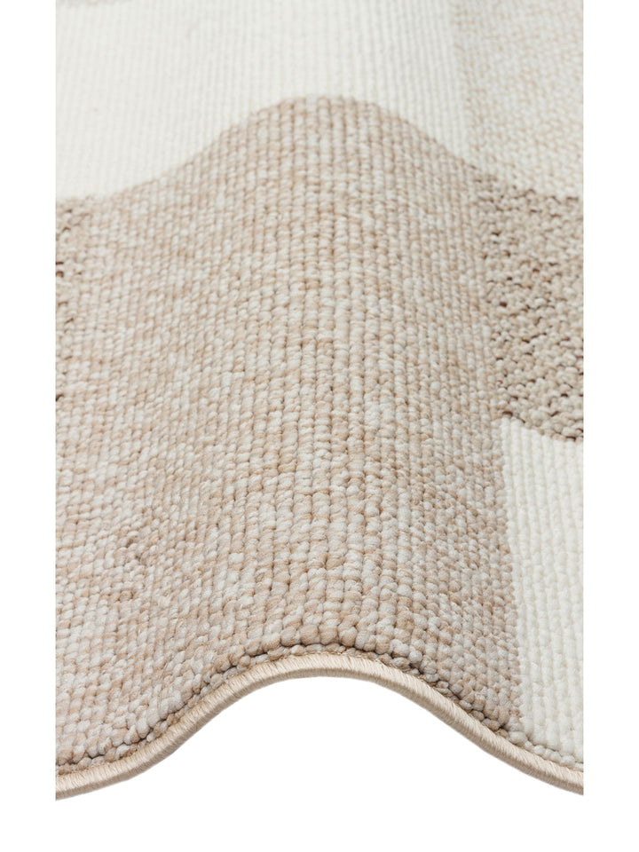 İskandinav Serisi Hasır Dokuma Oturma Odası Koridor Antre Mutfak Modern Halı 07 BEIGE - Carpetdocia