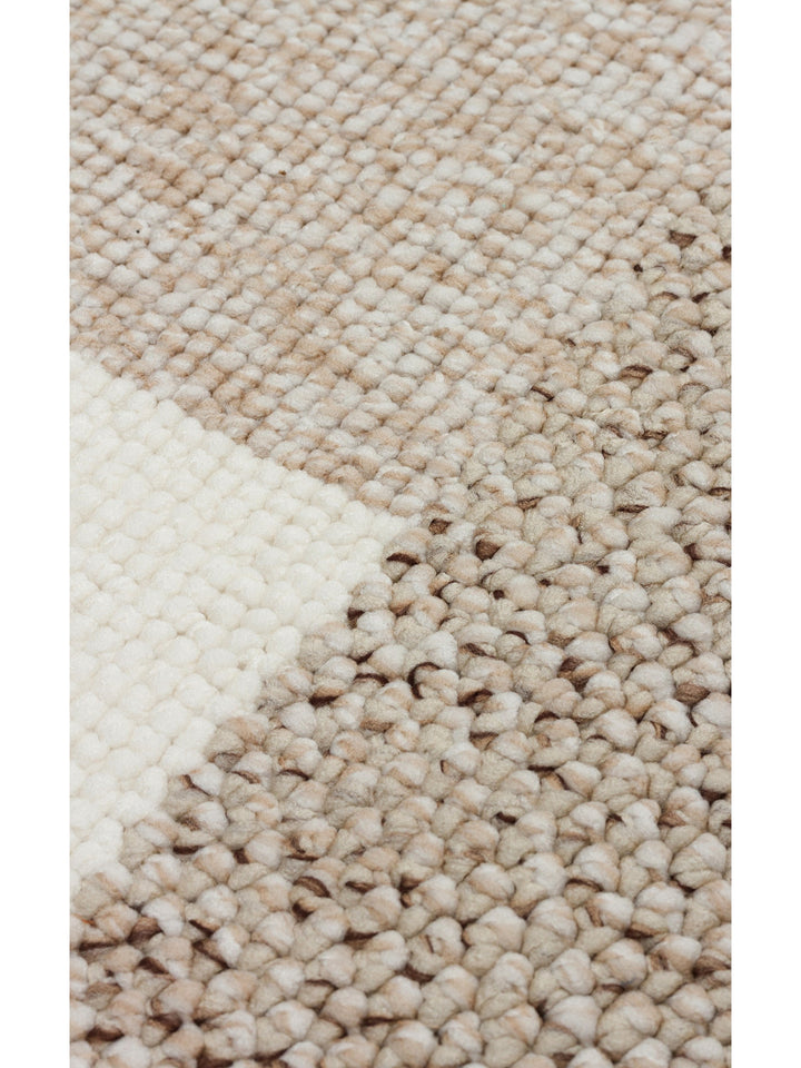 İskandinav Serisi Hasır Dokuma Oturma Odası Koridor Antre Mutfak Modern Halı 07 BEIGE - Carpetdocia