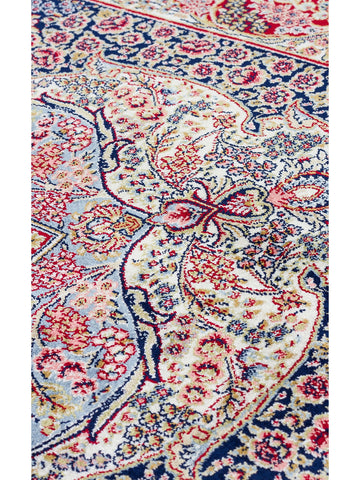 Topkapı Serisi Yüksek Kalite Sık Dokuma Klasik Desenli Özel Işıltılı Salon Halısı 02 RED - Carpetdocia